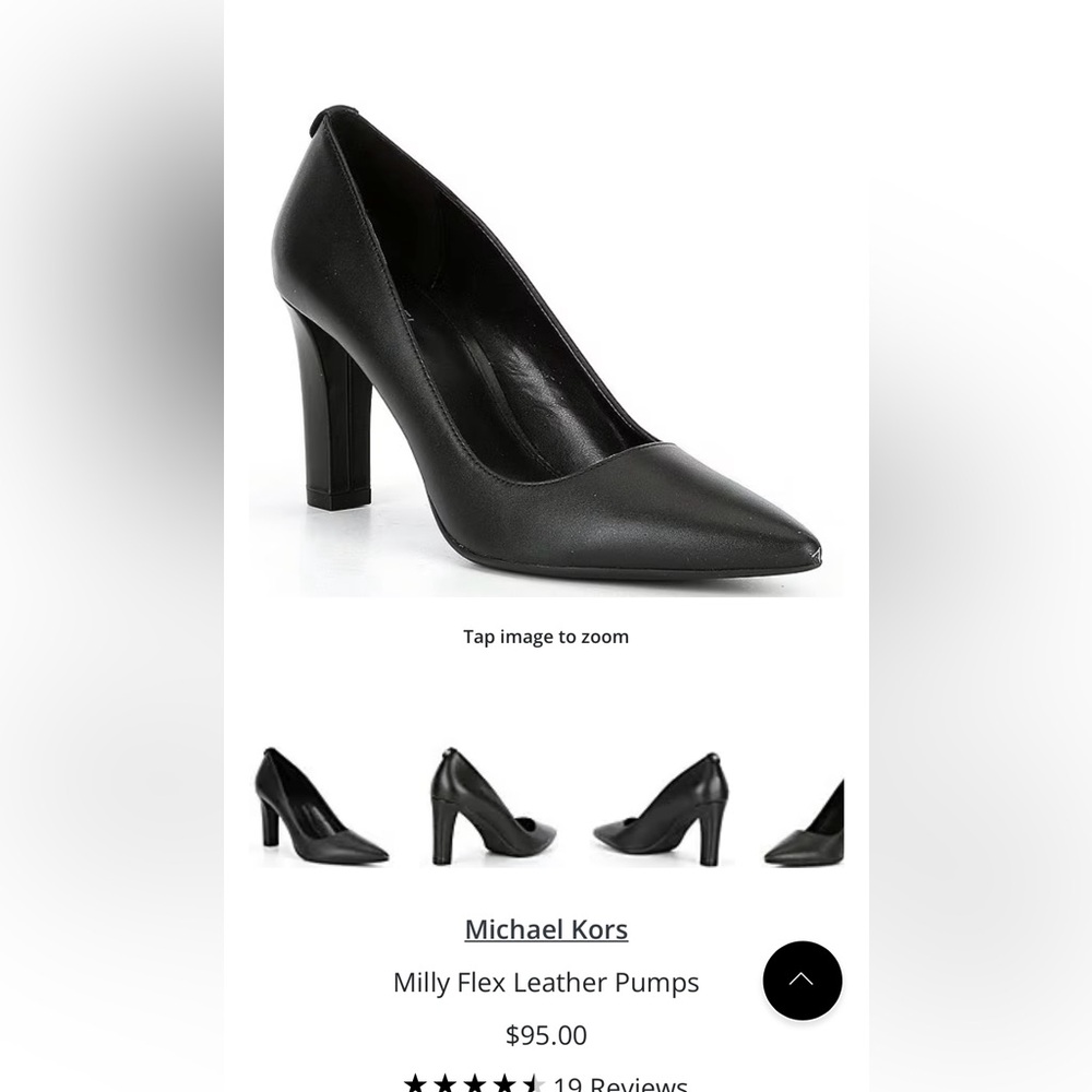 Michael Kors Milly Flex Leather Pumps